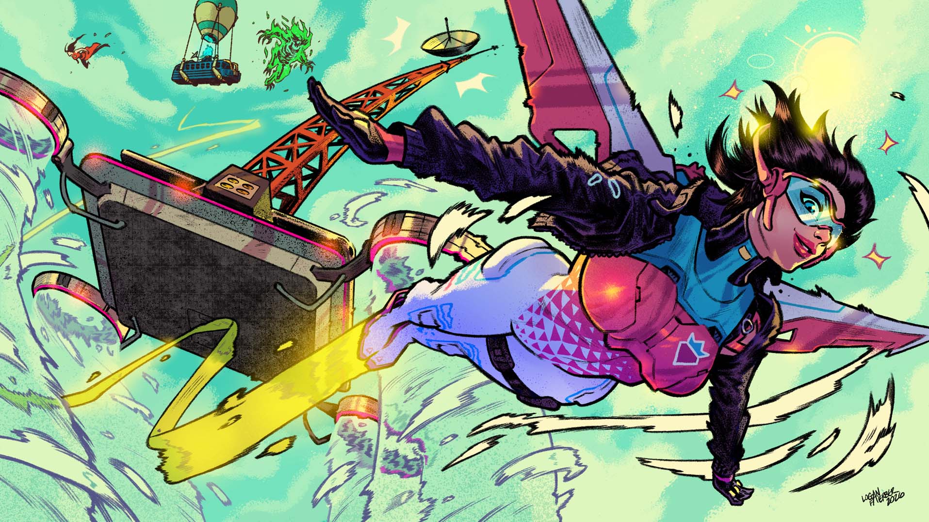 Fortnite loading screen art by Logan Faerber (10 of 53)